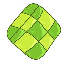 Ketupat lebaran eid Mubarak 