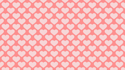 happy valentine's day background pink hearts on pink background Place for messages graphics for illustrations