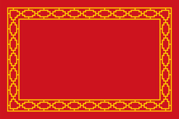 Chinese Oriental Border Ornament East asian decorative art