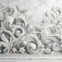 Background white marble used for wall decoration and bathroom interior