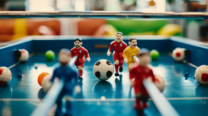 Table football soccer
