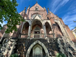 Foto op Plexiglas Church Of St. Elizabeth Of Hungary in Teplice, Czech Republic  © DANIL