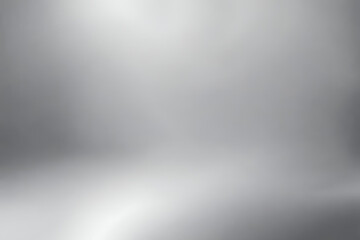 Abstract gradient smooth Blurred Bright Grey background image - obrazy, fototapety, plakaty