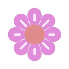 Beautiful flower shape design for various decorations.