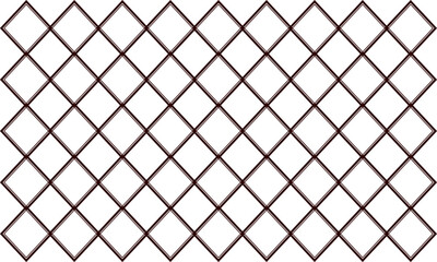 metal chain link fence on a white background, link grid black line abstract geometric seamless pattern minimal graphic ornament. texture with diamonds, mesh, grid, lattice, net