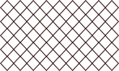 metal chain link fence on a white background, link grid black line abstract geometric seamless pattern minimal graphic ornament. texture with diamonds, mesh, grid, lattice, net
