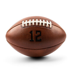 A American football on transparency background PNG