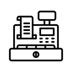 Cash payment icon vector illustration logo template for many purpose. Isolated on white background.