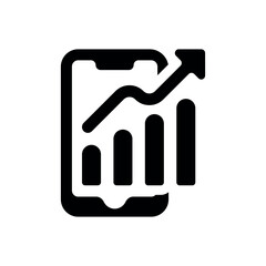 chart icon vector illustration