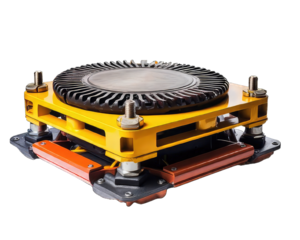 Construction Vibrating plate Compactor isolated on white background.  Construction vibrating plate, compactor plate,  