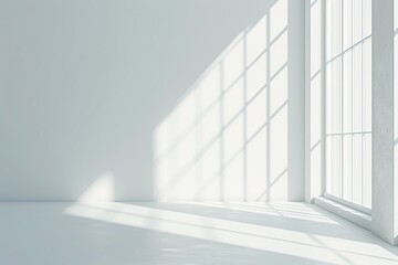 Obraz premium Abstract white studio background for product presentation