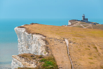 Landscape of Beachy Head. East Sussex, England