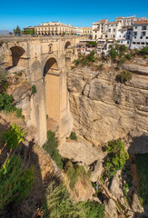 New Bridge in Ronda. Andalusia, Spain