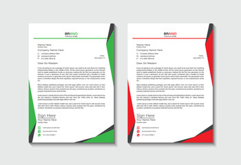 letterhead design template