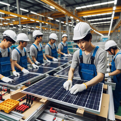 Solar Panels Assembly in China - 726300246