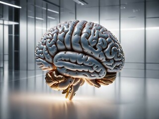 Bright human brain representation