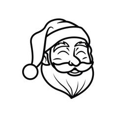 happy santa face