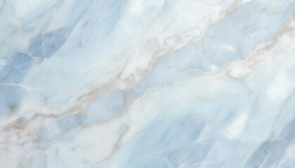 Biało błękitny ekskluzywny marmur, delikatny wzór, dekoracja płytka generative ai
