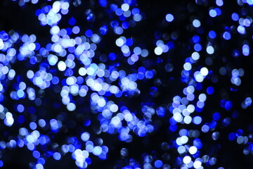 カメラのボケ(寒色・青系)