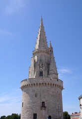 Fototapeta na wymiar Tour de la Lanterne in La Rochelle