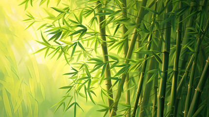 Fototapeta na wymiar bamboo vector background