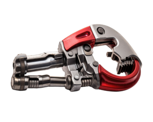 A photo of a plumbing Pipe Cutter isolated on white background. 