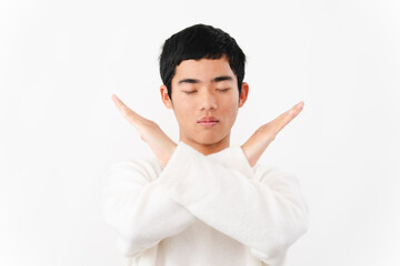 私服姿の中学生の男性　ライフスタイルイメージ