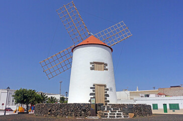 Windmühle in Teguise, Lanzarote