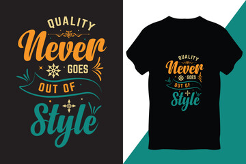 Typography T-Shirt Design Vector