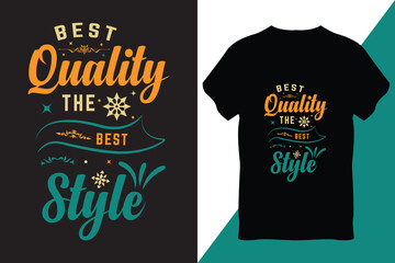 Typography T-Shirt Design Vector