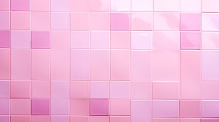 Pink tiled background