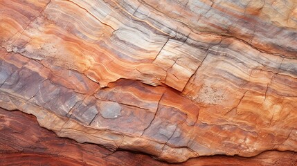 Naklejka premium Sandstone texture - Abstract magical colors and textures inside red rocks