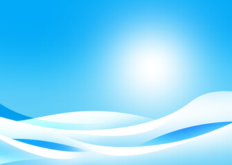 Abstract Soft light blue background with curve pattern graphics gradient color for illustration wallpaper banner website backdrop	
