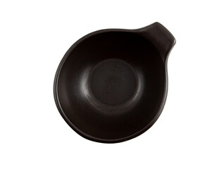 Black Soup Bowl Terracotta Round Bowl Multi Use Salad Bowl