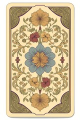 background of a playing card, generative ai