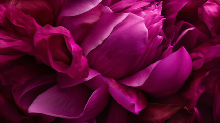Naklejka premium close-up images of vibrant Fuchsia petals, showcasing their rich color and unique structure