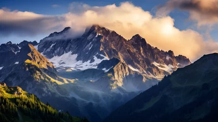 Zelfklevend Fotobehang Mountains © Rimsha