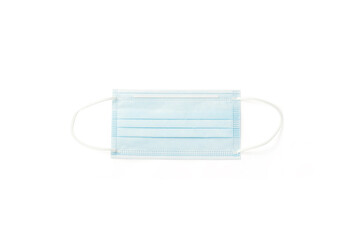 Doctor surgery mask isolated white background