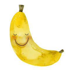 banana clipart, banana illustration, banana sublimation, banana watercolor clipart