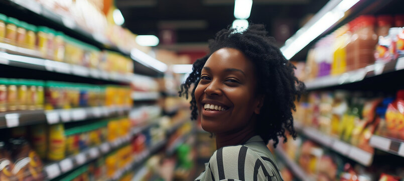 shop customer smiling, feminine empowerment style