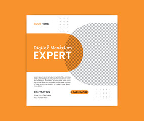 We are digital marketing expert social media banner design  template.