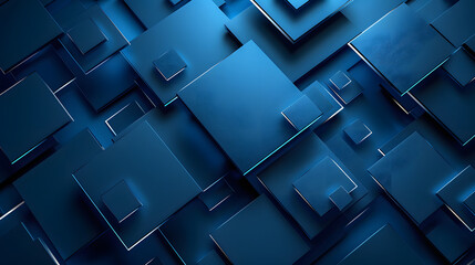 Abstract blue shapeless background wallpaper, business future technology concept