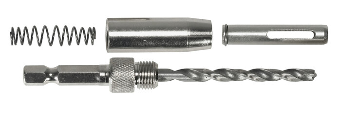 self-centering drill bit