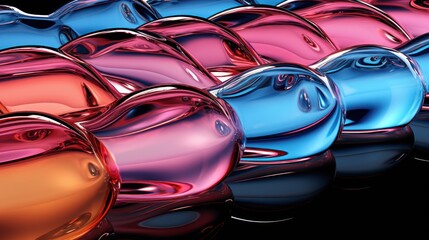 Fototapeta premium Water with a rainbow coloured UHD wallpaper