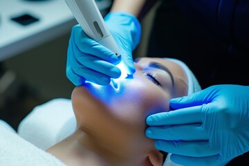 Professional Skincare Specialist, AI-Powered Facial Treatment in Clinic