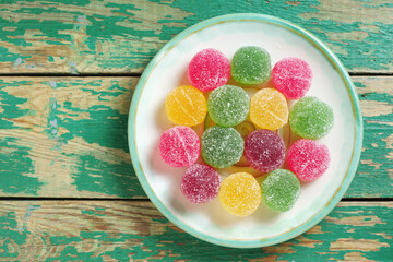 Marmalade candy balls