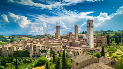 Foto op Canvas Italy Tuscany San Gimignano © Rimsha