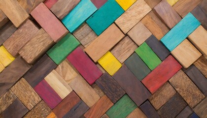 colorful wooden texture, colorful wooden background, Wallpaper texture black wood wall background Colorful wooden blocks 