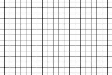 Black grid lines on white background