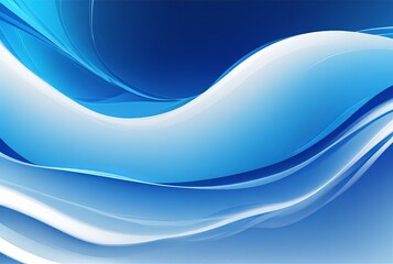 abstract blue wave vector background blue wave